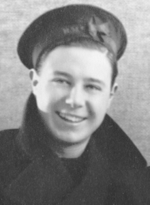 Cecil Shaw, known as George Shaw, Royal Navy Leading Coder, in Ireland 1942