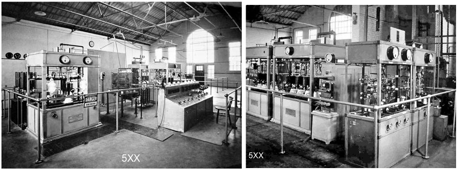 interior of transmitting station