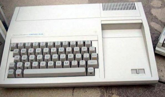 TI-99/4a computer in beige