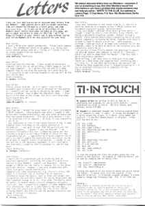 image of page 3 of TI Home Computing Club newsletter