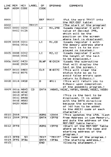 ear june 87 machine code