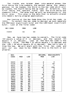 ear june 87 machine code