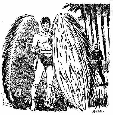 illustration from Culture Pattern in New Worlds magazine