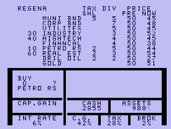 screen image of program