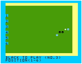 screen shot from game Bowls