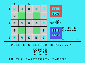 Crossword Challeng screen shot screen shot from game Crossword Challenge