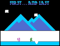 screen shot from game First and Last