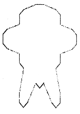 gingerbread man - simplest form