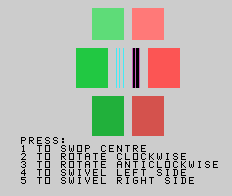 screen grab of game Hungarian Hex screenshot of game