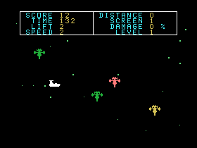 screen dump of game Patscram Mission screen image of program