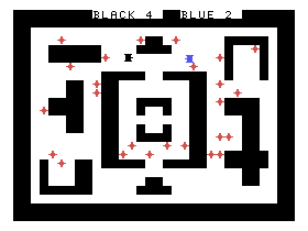 screen dump of game Tank Battle screenshot of game
