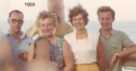 SS Corfu 1959 passengers